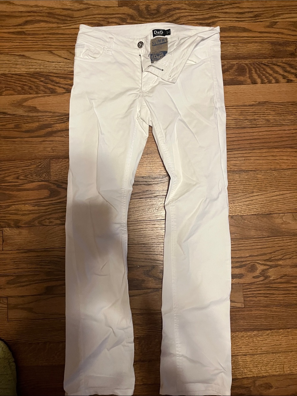 D&G Slim Jeans in White